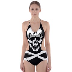 United States Navy Strike Fighter Squadron 103 Insignia Cut-out One Piece Swimsuit by abbeyz71