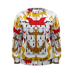 Coat Of Arms Of The Colombian Navy Women s Sweatshirt by abbeyz71