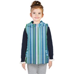 Painted Stripe Kids  Hooded Puffer Vest by dressshop