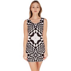 Tile Repeating Pattern Texture Bodycon Dress by Pakrebo