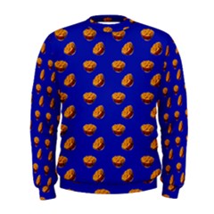 Kawaii Chips Blue Men s Sweatshirt by snowwhitegirl