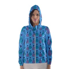 Pears Aqua Hooded Windbreaker (women) by snowwhitegirl