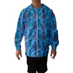 Pears Aqua Hooded Windbreaker (kids) by snowwhitegirl