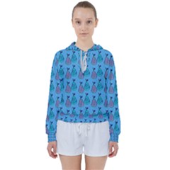 Pears Aqua Women s Tie Up Sweat by snowwhitegirl