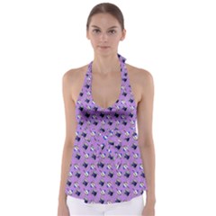 Kawaii Grape Rootbeer Babydoll Tankini Top