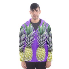Pineapple Purple Hooded Windbreaker (men)