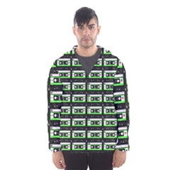 Green Cassette Hooded Windbreaker (men)