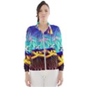 Colorful Chakra Lsd Spirituality Windbreaker (Women) View1