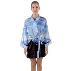 Planet Discover Fantasy World Long Sleeve Kimono Robe by Pakrebo