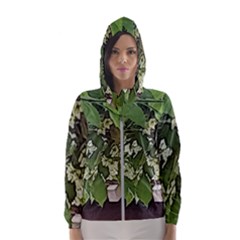 Garden Of The Phoenix  Hooded Windbreaker (women) by Riverwoman