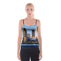 Columbus Skyline Spaghetti Strap Top by Riverwoman