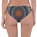 Ornament Circle Picture Colorful Reversible Hipster Bikini Bottoms View4