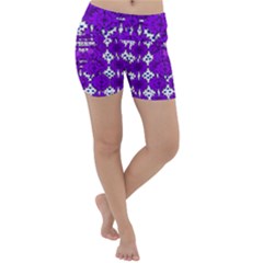 Happy  Day Valentines Every Day Lightweight Velour Yoga Shorts by pepitasart