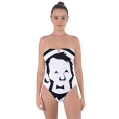 Abraham Lincoln Lincoln Man Person Tie Back One Piece Swimsuit