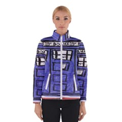 Tardis Painting Winter Jacket by Sudhe