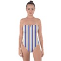 Candy Stripes 3 Tie Back One Piece Swimsuit View1