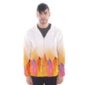 Autumn Leaves Colorful Fall Foliage Hooded Windbreaker (Men) View1