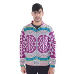 Mandala Design Arts Indian Windbreaker (men) by Sudhe