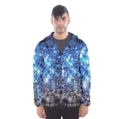 Abstract Fractal Magical Hooded Windbreaker (men) by Sudhe