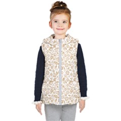 Vector Classical Pattern Kids  Hooded Puffer Vest