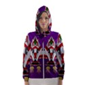 Toy Plane Outer Space Launching Hooded Windbreaker (Women) View1