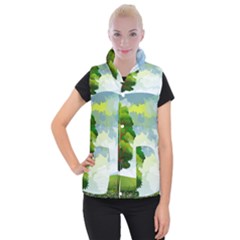 Landscape Nature Natural Sky Women s Button Up Vest