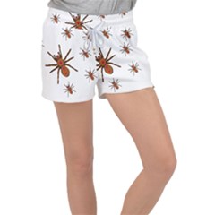 Nature Insect Natural Wildlife Women s Velour Lounge Shorts by Sudhe