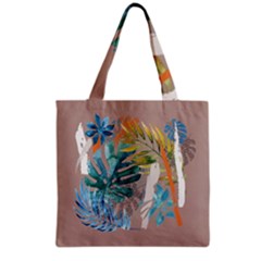 Capella Brown Grocery Tote Bag by tangdynasty