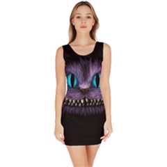 Cheshire Cat Animation Bodycon Dress by Sudhe