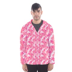 Phlox Spring April May Pink Men s Hooded Windbreaker by Pakrebo