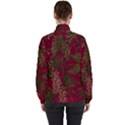 Fern Red Women s High Neck Windbreaker View2