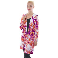 Flamingos Hooded Pocket Cardigan by StarvingArtisan