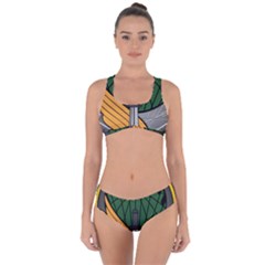 Iranian Army 65th Airborne Special Forces Brigade Insignia Criss Cross Bikini Set by abbeyz71