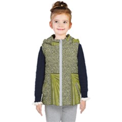 Electric Field Art I Kids  Hooded Puffer Vest by okhismakingart