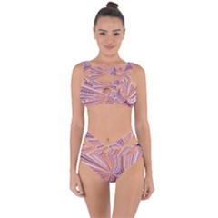 Electric Field Art Xxiv Bandaged Up Bikini Set  by okhismakingart