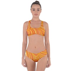 Electric Field Art Xxv Criss Cross Bikini Set by okhismakingart
