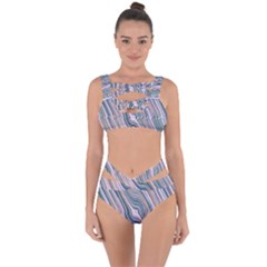 Electric Field Art Xxviii Bandaged Up Bikini Set  by okhismakingart