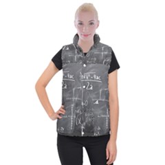 Mathematics Women s Button Up Vest