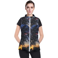 Sumac Sunset Women s Puffer Vest by okhismakingart