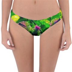 Bur Flowers Reversible Hipster Bikini Bottoms by okhismakingart