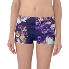 Soft Purple Hydrangeas Reversible Boyleg Bikini Bottoms by okhismakingart