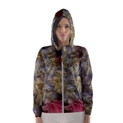 Hydrangea Arrangement Ii Women s Hooded Windbreaker by okhismakingart