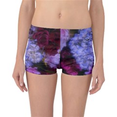 Hydrangea Arrangement Ii (blue Tint) Reversible Boyleg Bikini Bottoms by okhismakingart