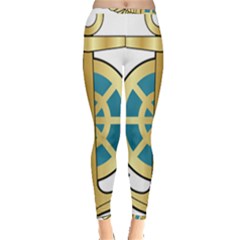 Iranian Navy Aviation Pilot Badge Inside Out Leggings by abbeyz71