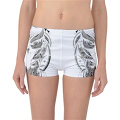 Owl Reversible Boyleg Bikini Bottoms by Sudhe