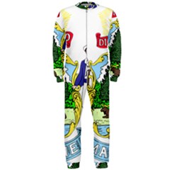 Coat Of Arms Of Maine Onepiece Jumpsuit (men)  by abbeyz71