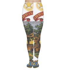 Maine State Coat Of Arms (str?hl), 1899 Tights by abbeyz71