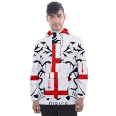 Coat Of Arms Of The City Of London Men s Front Pocket Pullover Windbreaker by abbeyz71