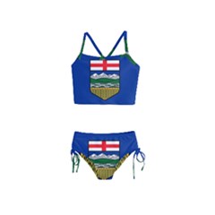 Flag Of Alberta Girls  Tankini Swimsuit by abbeyz71