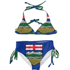 Flag Of Alberta Kids  Classic Bikini Set by abbeyz71